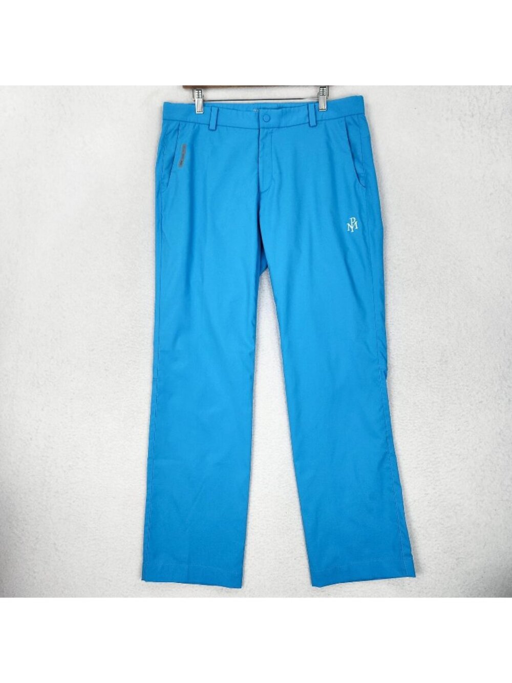 Nike Pants Mens 35x32 Blue Dri-FIT Tour Performance Golf Stretch Straight Chino